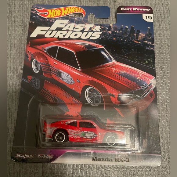 Fast & Furious collectable hot wheels toy. Mazda RX-3. - Picture 1 of 3